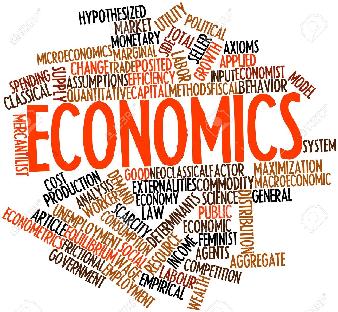 15996152-Abstract-word-cloud-for-Economics-with-related-tags-and-terms-Stock-Photo